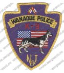 Нашивка кинологического подразделения полиции района Ванак
